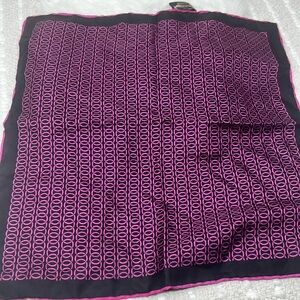 DION Men’s Geometric Print Pocket Square Handkerchief